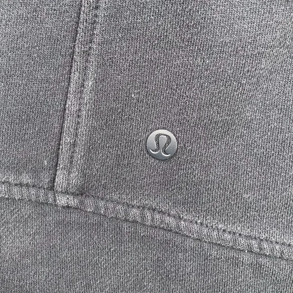 Lululemon Fleece Be True Jacket Womens 4 Navy Quilted Moto Full Zip Sweater